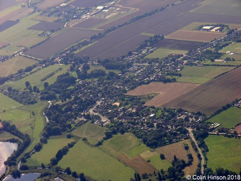 Blunham<br>nearly overhead