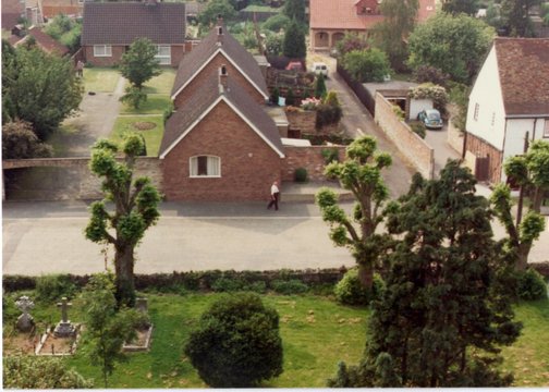 Manor Court<br>from the Church