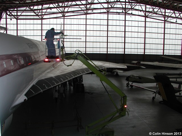 BAC<br>Concorde In The Hangar
