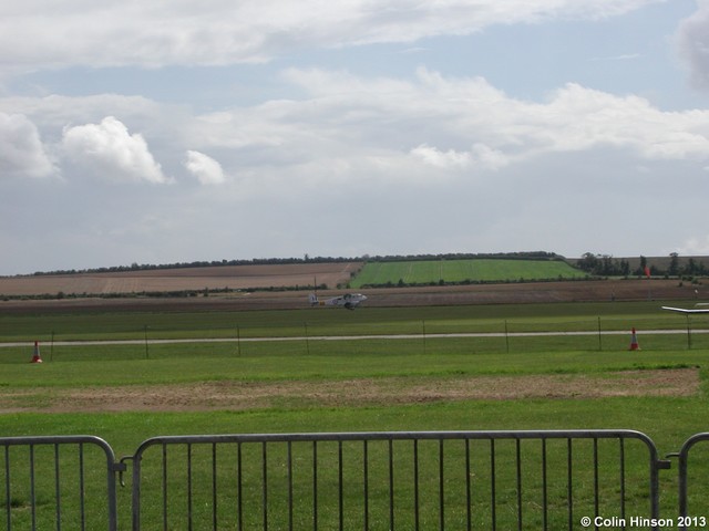 De Havilland<br>Dragon Rapide Taking Off