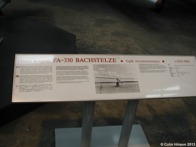 Focke Achgelis<br>FA-330 Bachstelze Notice