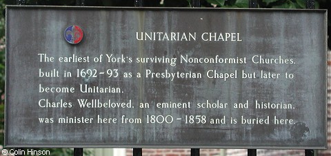 The Unitarian Chapel, York