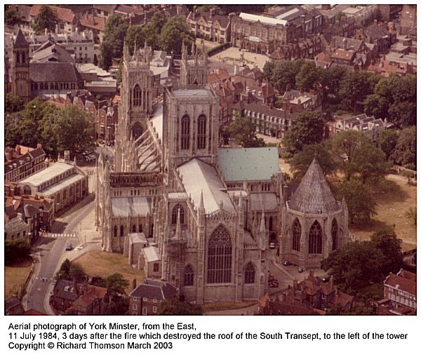 York Minster, from the air