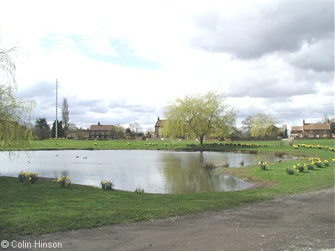 The village pond and green, Nun Monkton