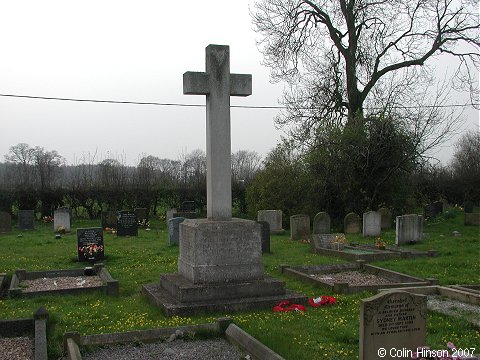 The War Memorial in St. Helen's Churchyard, Stillingfleet.