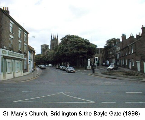 Priory (St. Mary's) Church and the Bayle Gate, Bridlington