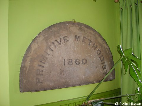 The plaque from the Primitive Methodist Church, Wawne