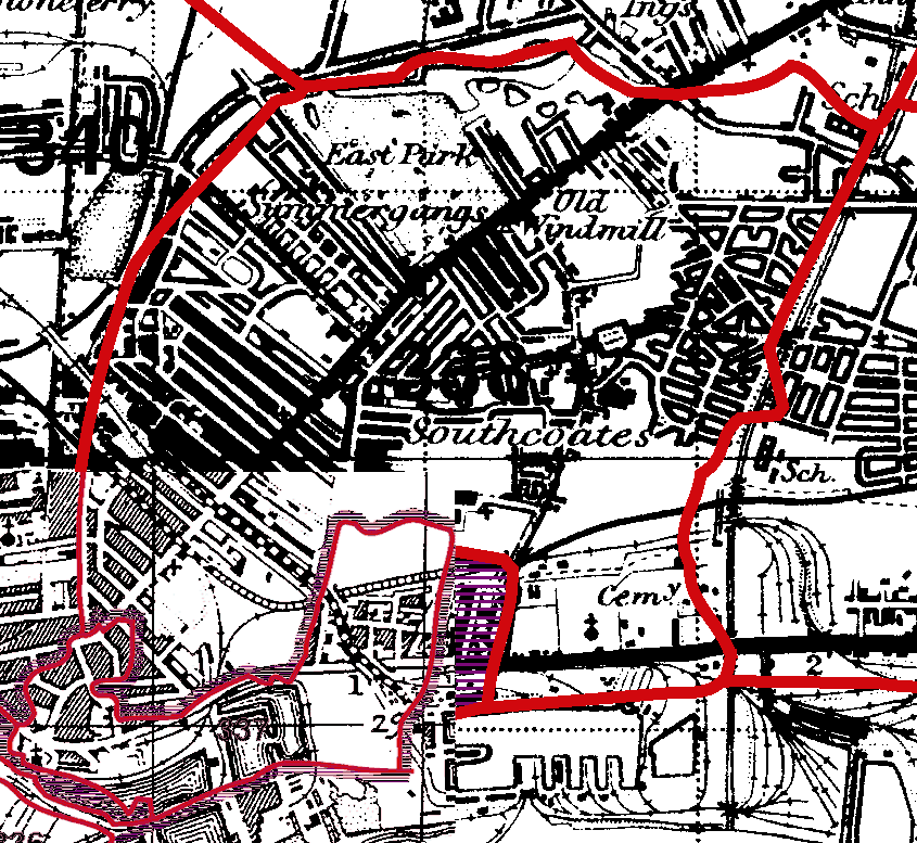 Drypool boundaries map