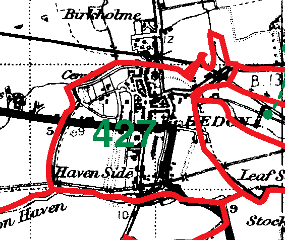 Hedon boundaries map