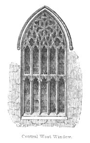 Church West Central Window