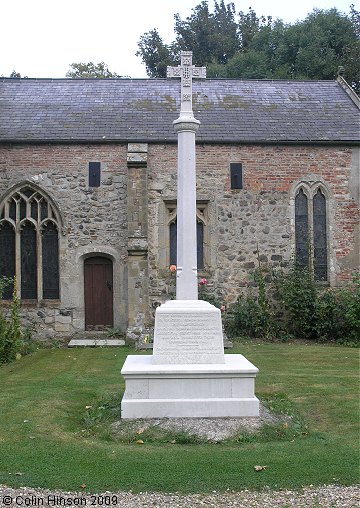 The 1914-1918 and 1939-1945 War Memorial.