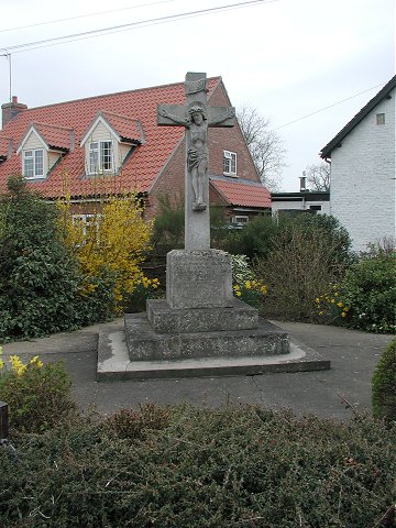 The War Memorial at Etton.