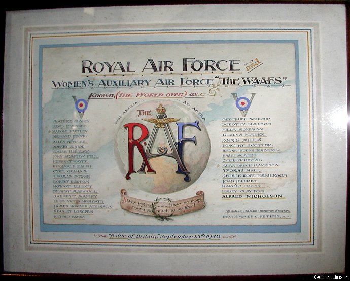 The Flamborough Book of Service, The R.A.F.