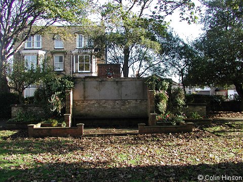 The former 1939-45 War Memorial at Hornsea.