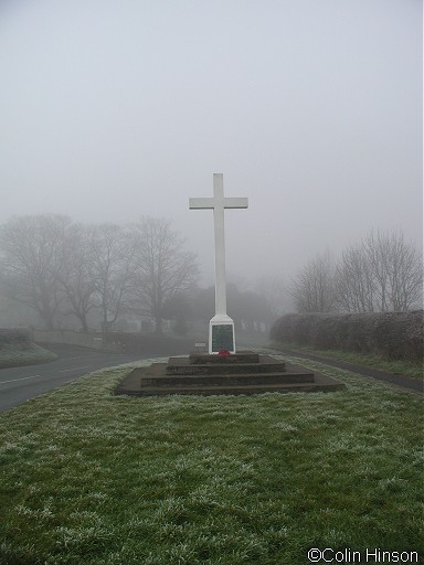 The War Memorial on the approach to the Rudston from Bridlington.