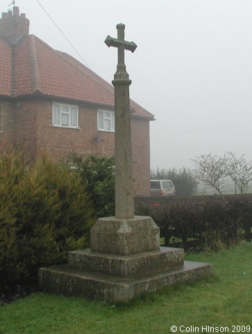 The World War I and II War Memorial at Willerby (near Scarborough).