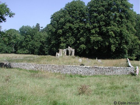 The ruined St. Mary's Church, Brignall