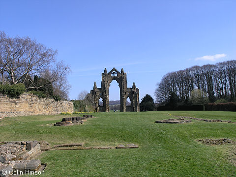 The ruins of Guisborough Priory, Guisborough