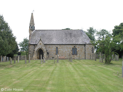 The new St. Margaret's Church, Harwood Dale