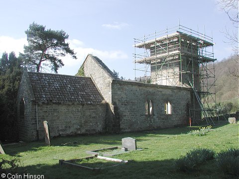 The ruin of St. Mary's  Church, Levisham