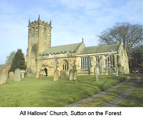 All Hallows' Church, Sutton on the Forest