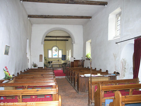 The new St. Margaret's Church, Harwood Dale