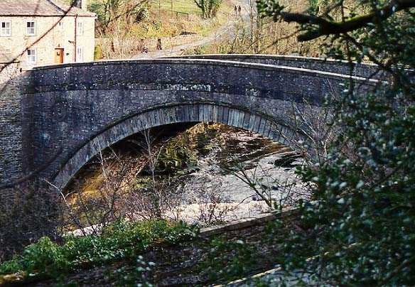 The Bridge over the Ure, Aysgarth Mill