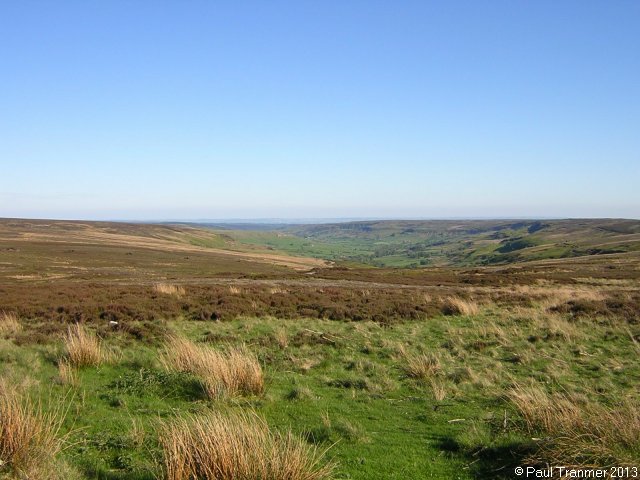 The view from Rosedale Head,  looking down Rosedale