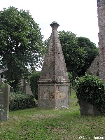 The Henry Jenkins Memorial in St. Mary's Churchyard, Bolton on Swale