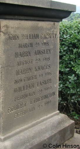 The War Memorial at Chop Gate.