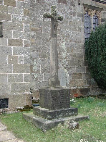 The 1914-18 War Memorial in St. Mary's Churchyard, Farndale