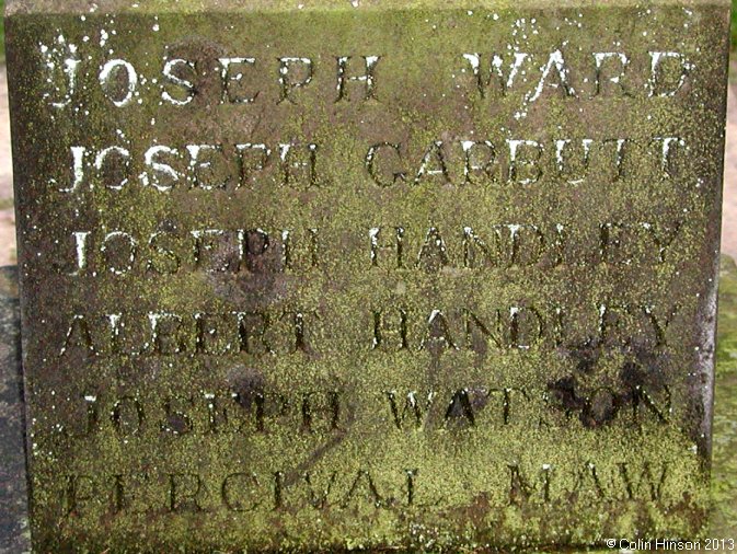 The 1914-18 War Memorial in St. Mary's Churchyard, Farndale