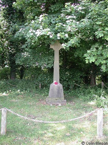 The War Memorial opposite Church Lane entrance, Great Langton.