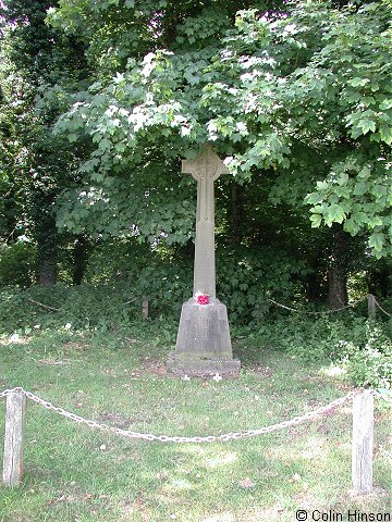 The War Memorial opposite Church Lane entrance, Great Langton.