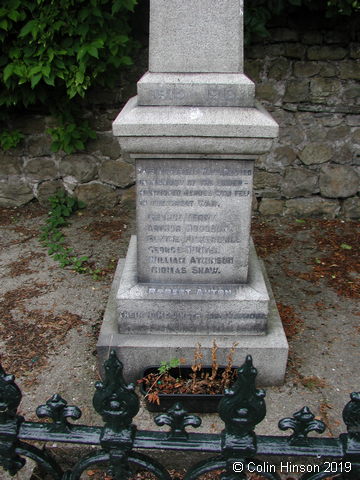 The War Memorial at Hunton.