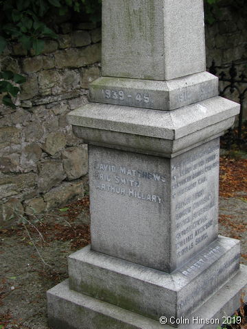 The War Memorial at Hunton.