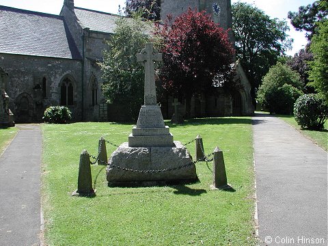 The War Memorial in St. Michael's Churchyard.