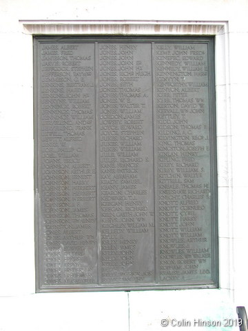 The War Memorial at Middlesbrough.