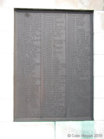 The War Memorial at Middlesbrough.