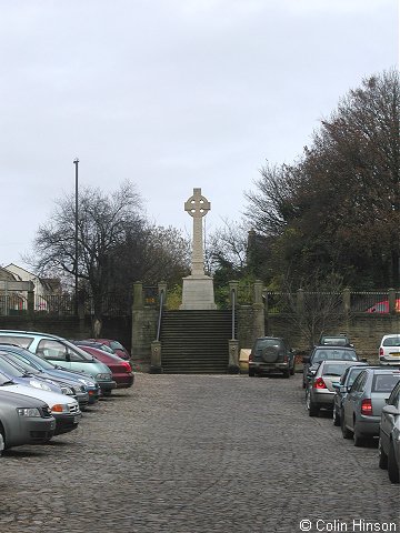 The War Memorial at the top of Frenchgate, Richmond.