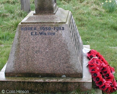 The various War Memorials at Rosedale Abbey Village.