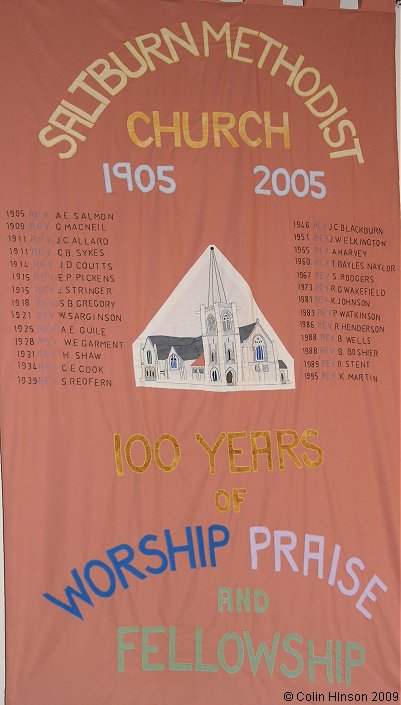 The List of Ministers in the Methodist Church, Saltburn by the Sea.