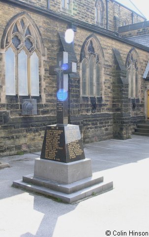 The War Memorial next to Scarborough Roman Catholic church.