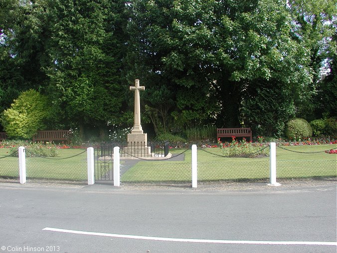 The war memorial to those who fell in the two world wars.