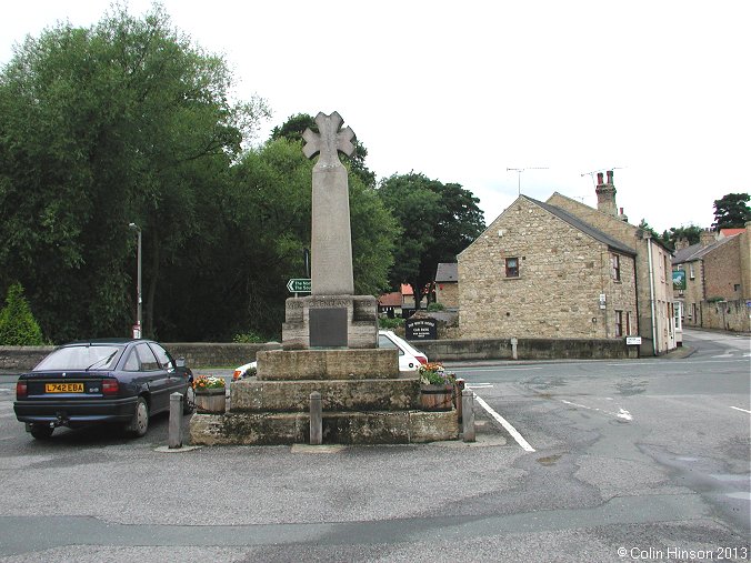 The World Wars I and II War Memorial at Bramham.