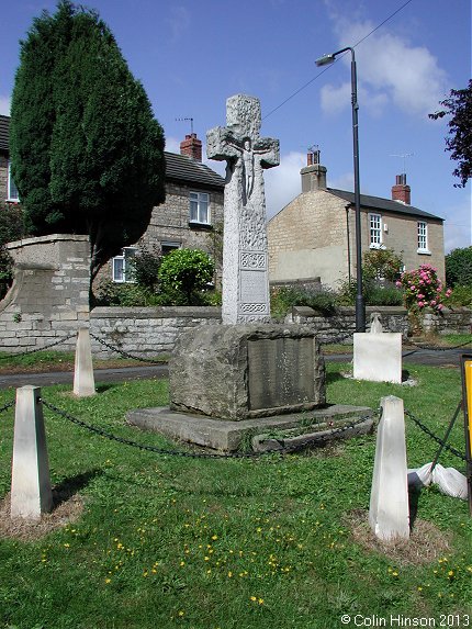 The World Wars I and II memorial at Clifford