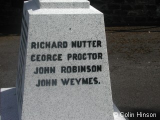 The War Memorial at Gisburn.