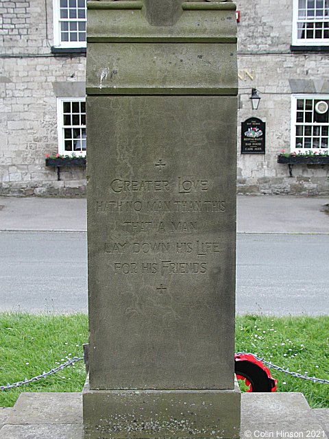 The War Memorial at Goldsborough.