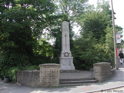 The War Memorial at Haworth.