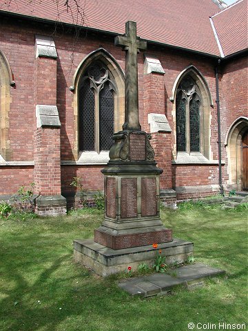 The 1914-1918 and 1939-45 War Memorial, St. Jude's Churchyard, Hexthorpe.